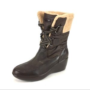 Sperry Snug Harbor Wedge Boot Sz 7.5